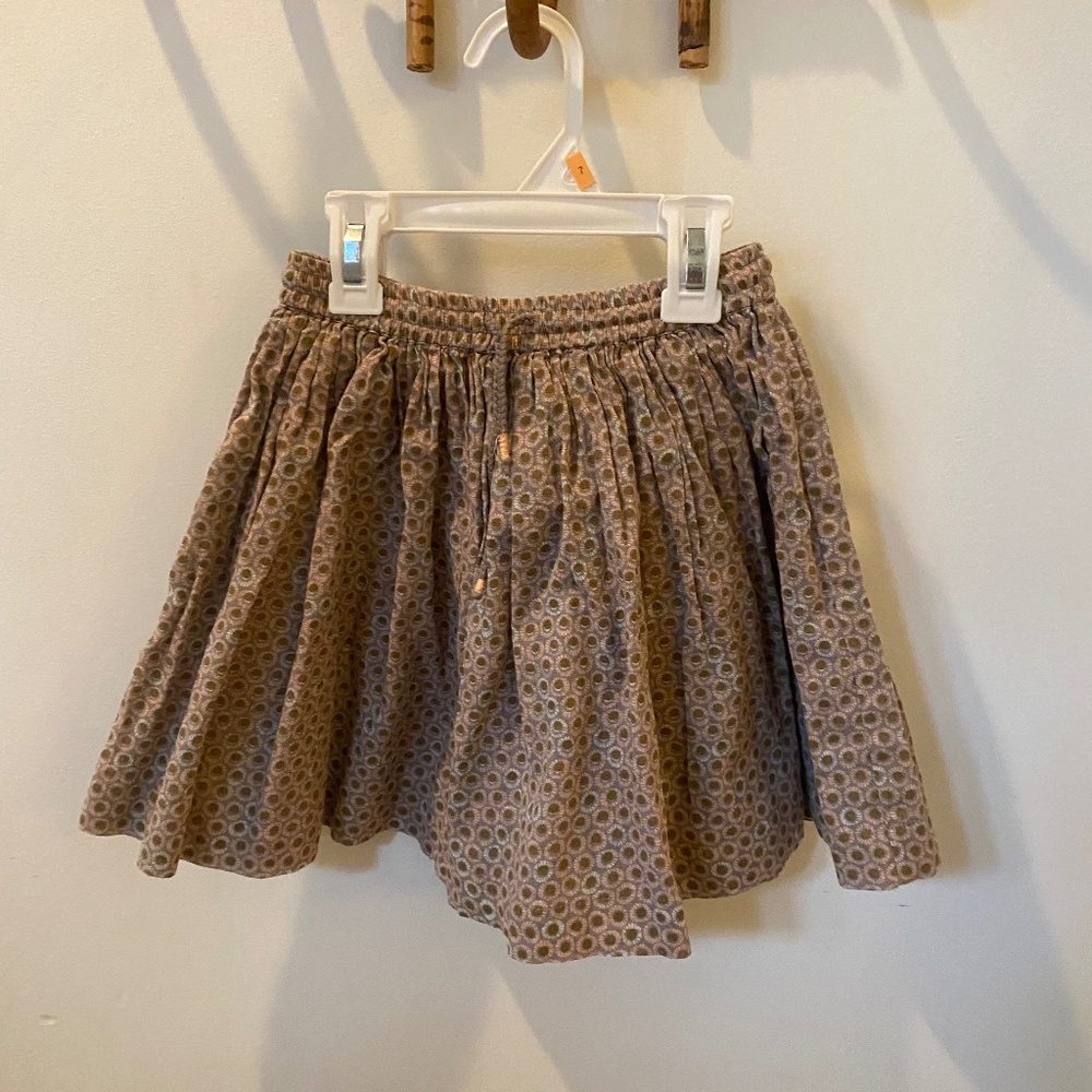 Girls Monoprix Drawstring Skirt Size 8
